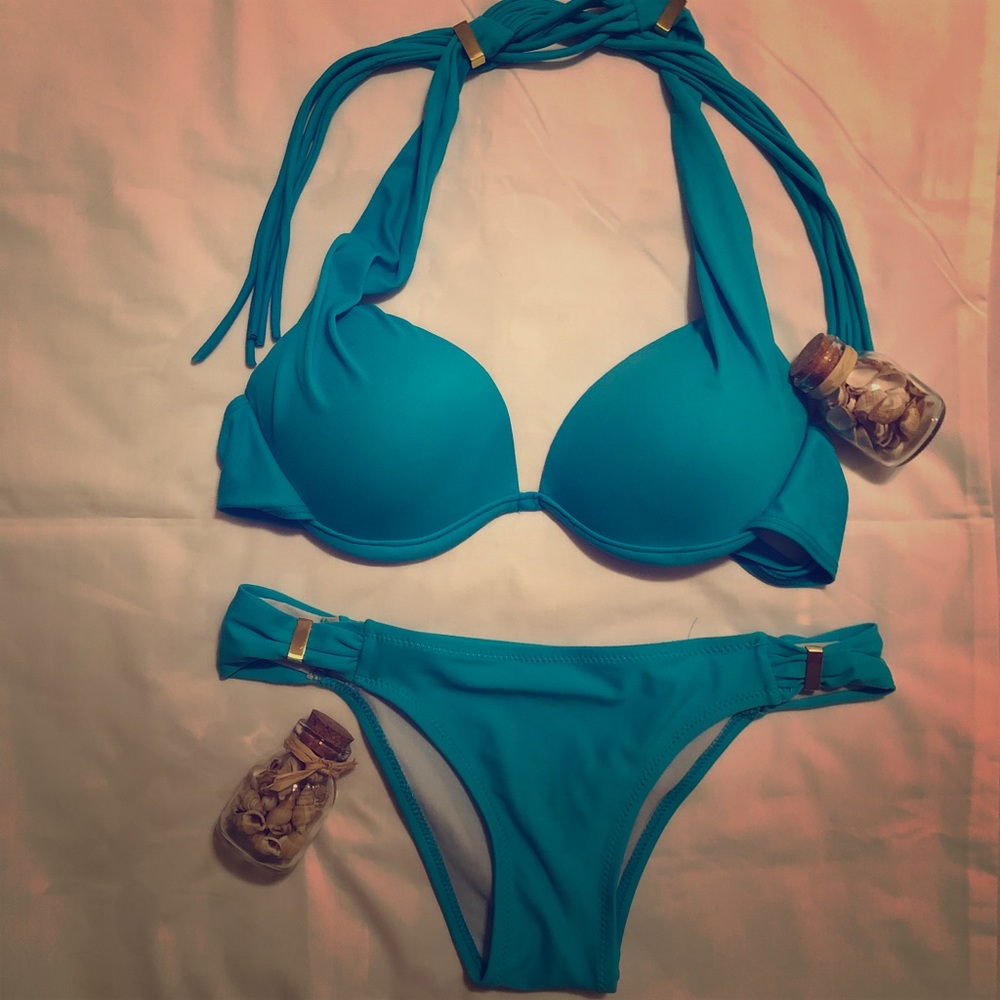 Turquoise Bikini set SZ S